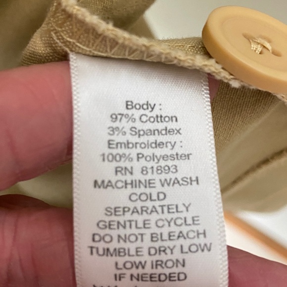 Susan Graver, Plus Size 2X Tan Jacket Embroidered Button Closure EUC - Picture 12 of 15